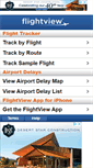 Mobile Screenshot of flightview.com
